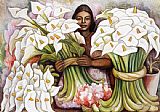 Vendedora de Alcatraces (Salesman of Gannets) by Diego Rivera